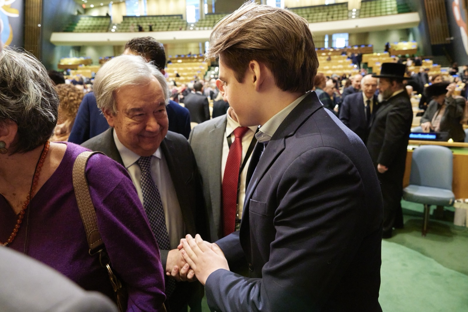 President of the Global Education Foundation at the United Nations